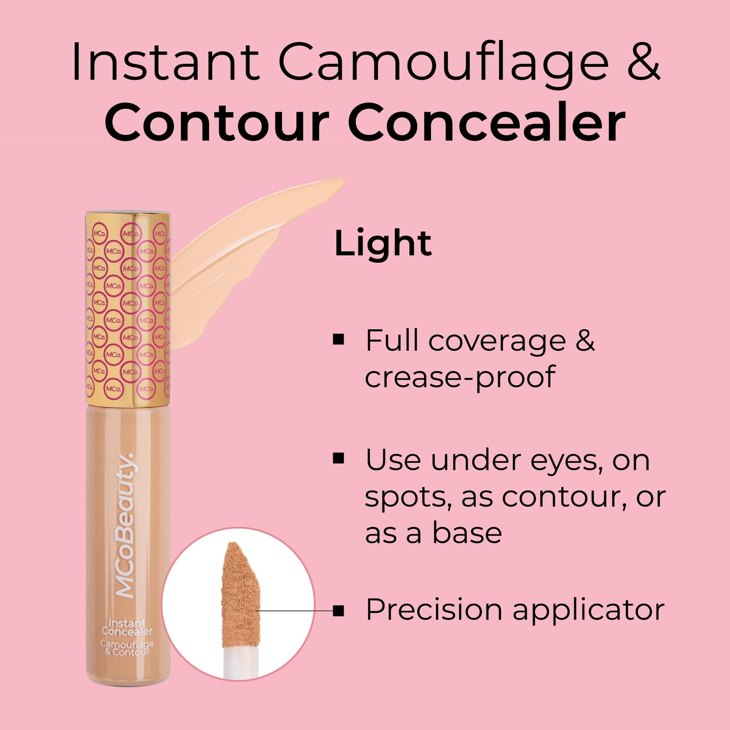 MCoBeauty - Parent - Instant Concealer Camouflage and Contour - Full Coverage Cream Formula - Conceals, Highlights and Contours - Concealers & Neutralizing Makeup