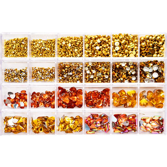 LIUDAMAI 2-11mm Nail Art Rhinestones Shaped Diamonds Pearls Acrylic Heart-Shaped Flat Bottom Rhinestones Dotting Pen Tweezers DIY Stickers Rhinestones Shaped Rhinestones for Nails