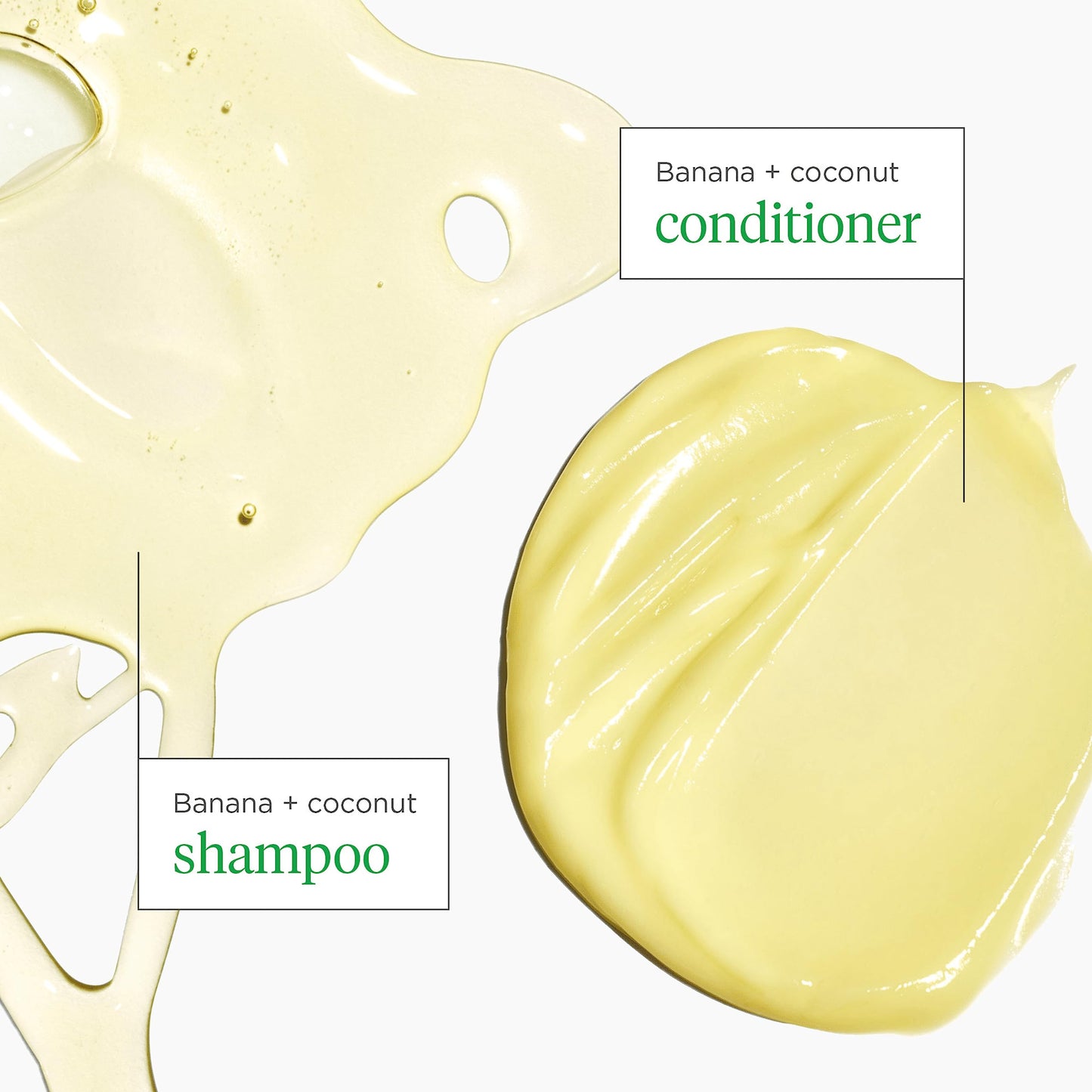 Briogeo Superfoods Banana + Coconut Hair Pack for Dry Hair | Nourishing Shampoo & Conditioner Duo | Hydrating & Shine-Boosting | Vegan & Cruelty-Free | 2 x 12.5 fl oz