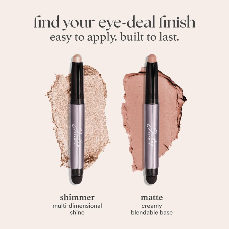 Julep Eyeshadow 101 Cream-to-Powder Waterproof Eyeshadow Stick – Pearl Shimmer – Long-Lasting, Buildable, Crease-Proof, Cruelty Free, Shimmer Finish with Built-In Smudger