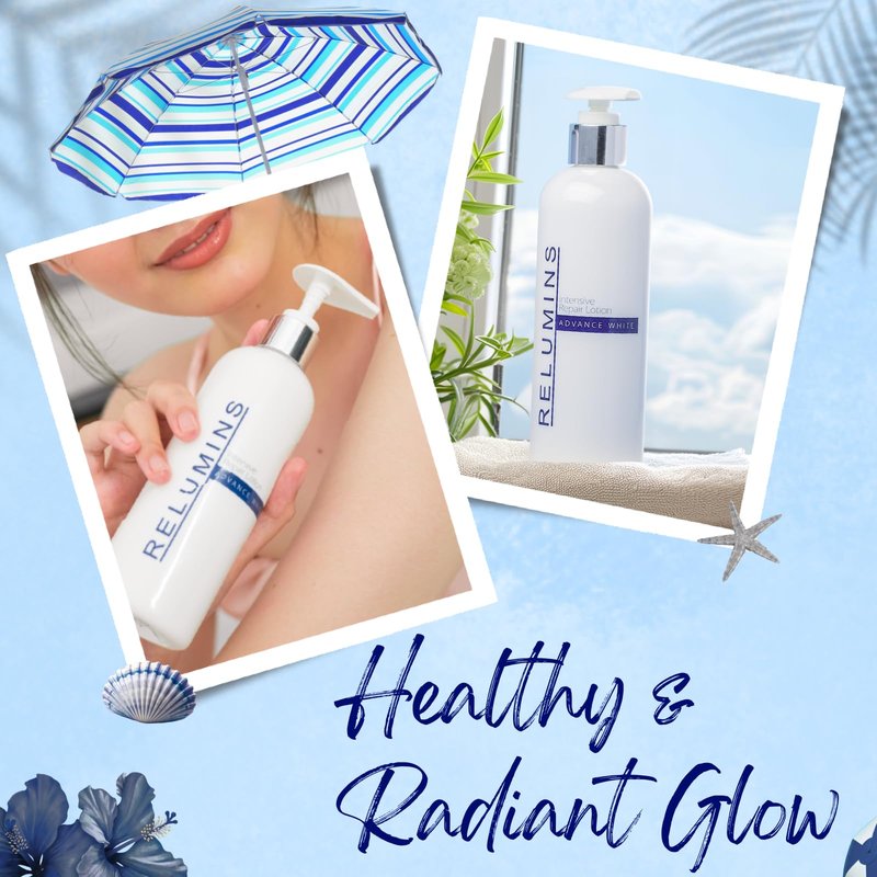Relumins Advanced Hydrating Repair Lotion – Deep Moisturization with Argan Oil and Clair Blanche Complex for Smooth, Soft, Revitalized Skin, Glowing Summer Skin – 300ml Daily Lotion
