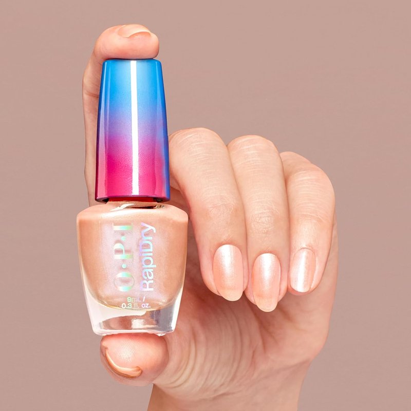 OPI RapiDry Quick Dry Nail Polish - Opaque, Crème & Shimmer Winter Shades | Smudge Proof, Fast Drying in 60 Seconds | Vegan Formula