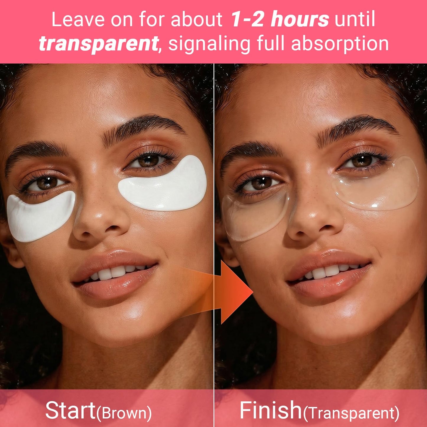 iMethod PDRN Collagen Boost Eye Patches - Under Eye Mask, Instant Lift Eye Mask for Reduce Fine Lines & Wrinkles, Firming Under Eye Patches for Dark Circles, Puffy Eyes, Eye Bags, 8 Pairs