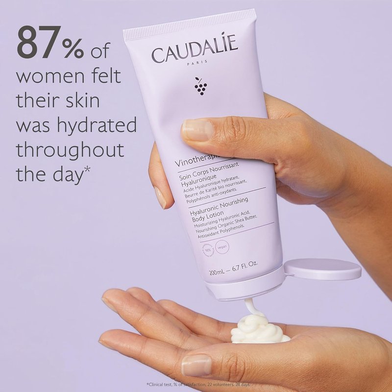 Caudalie Vinotherapist Hyaluronic Acid Body Lotion - Deeply Hydrating Moisturizer for All Skin Types