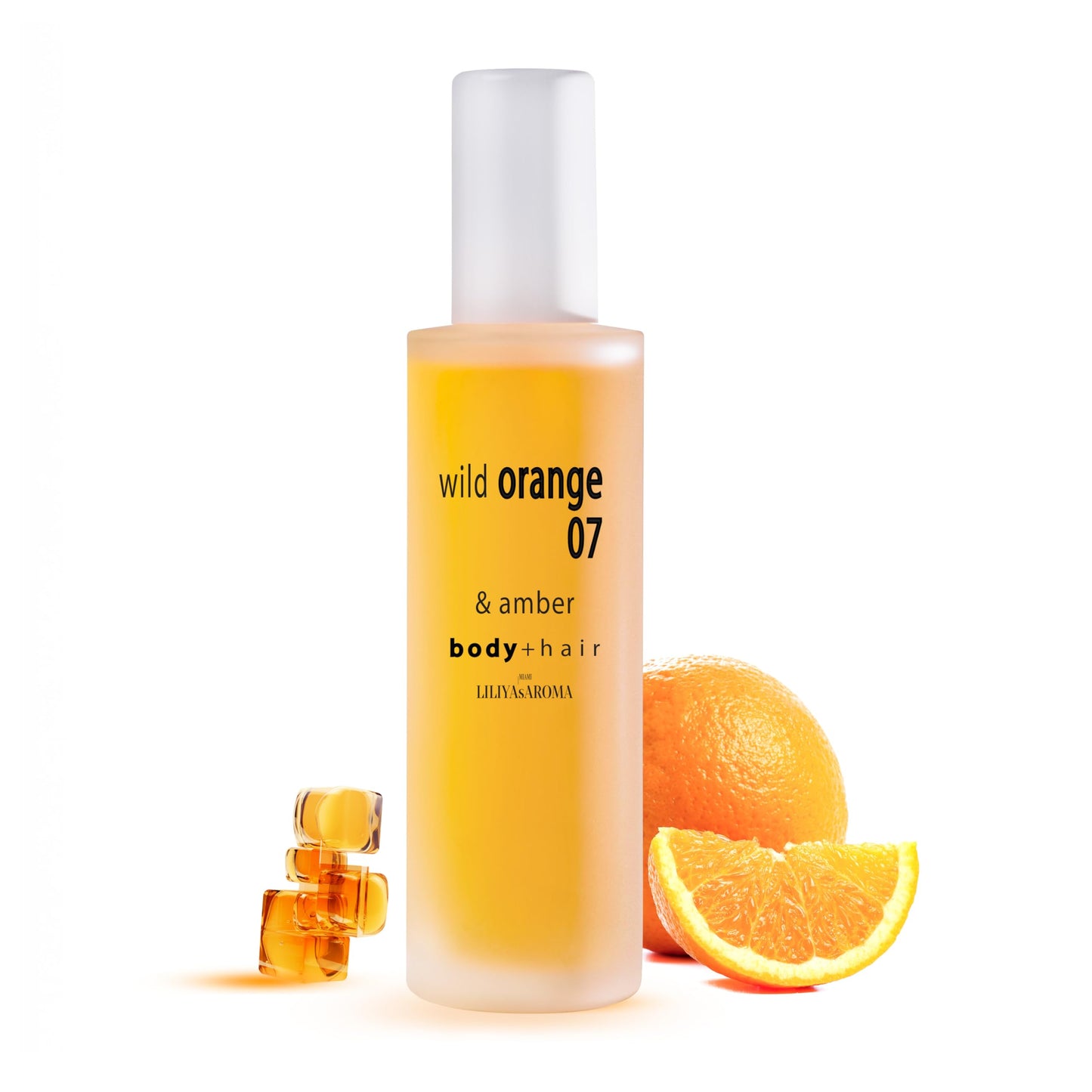 Liliya's Aroma Bergamot 33 Essence-Perfume for body and hair mist | Calabrian Bergamot | Pink Grapefruit | Vetiver Essential Oils | Gourmand Scent | Vegan 1.8 Fl Oz