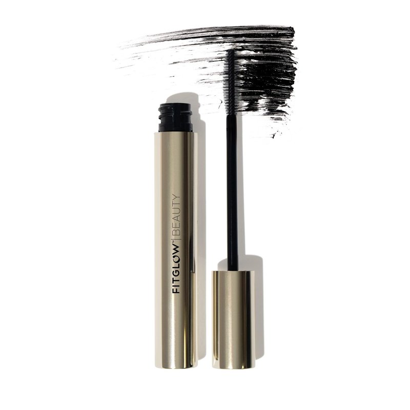 Fitglow Beauty Lash Care Mascara | 2-in-1 Vegan Volumizing Lengthening & Conditioning Eyelash Mascara | Natural Lash Strengthening Serum | Reduces Shedding & Breakage | Plant-Powered Phyto Superfoods
