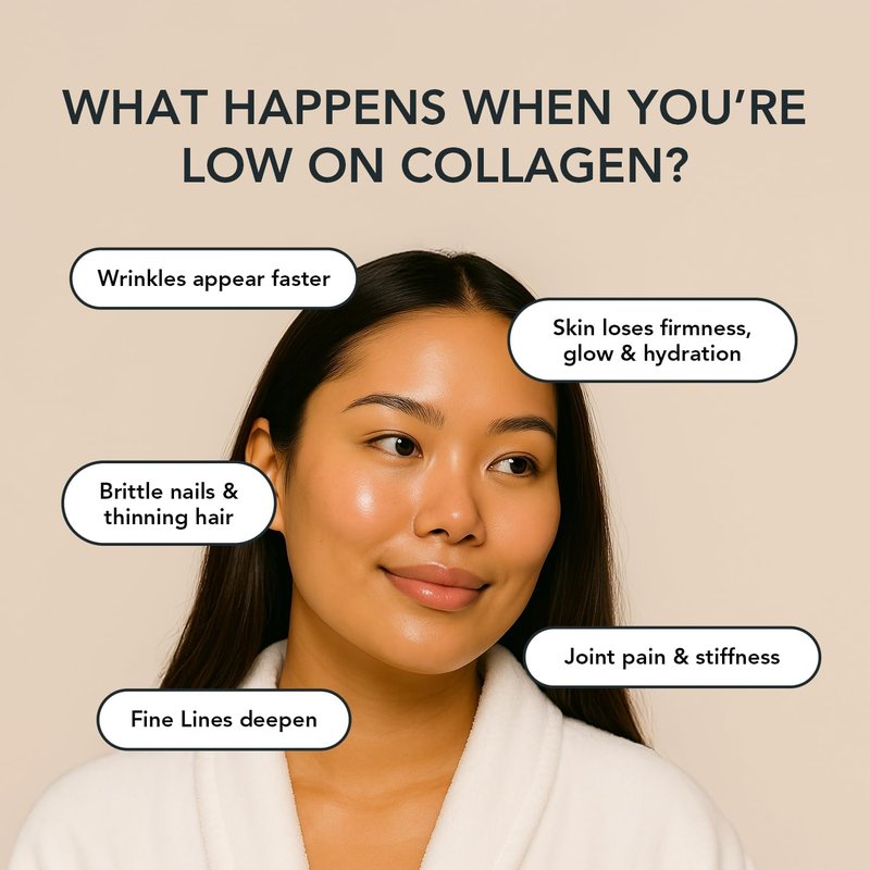 Multi Collagen Peptides Powder for Men & Women | 5 Types Hydrolyzed Collagen Protein with Probiotics & Vitamin C - 28 Servings