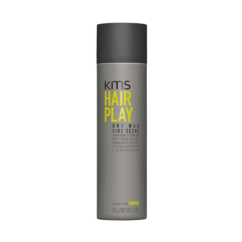 KMS Hairplay Flexible Hold Texturizing Dry Wax | 4.1 Oz Finishing Hairspray