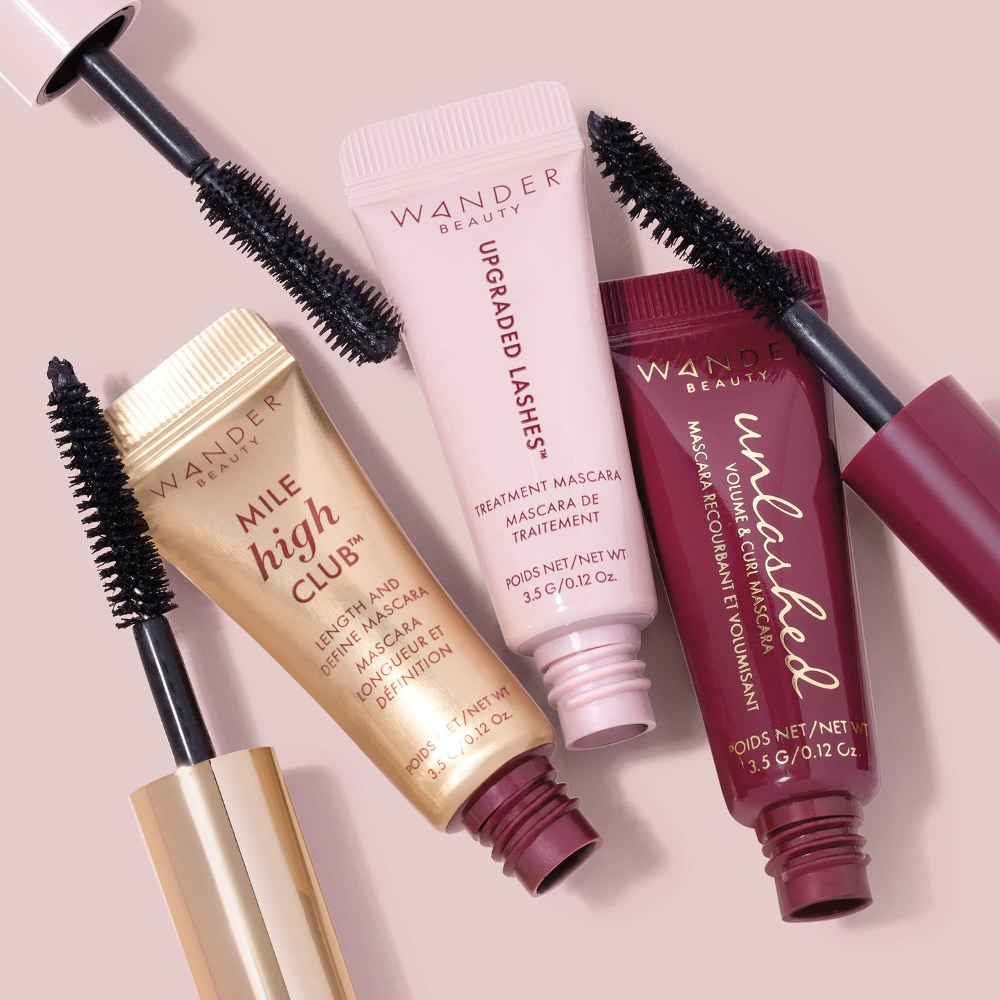 Wander Beauty Women's Mascara Mini Kit, No Color, One Size