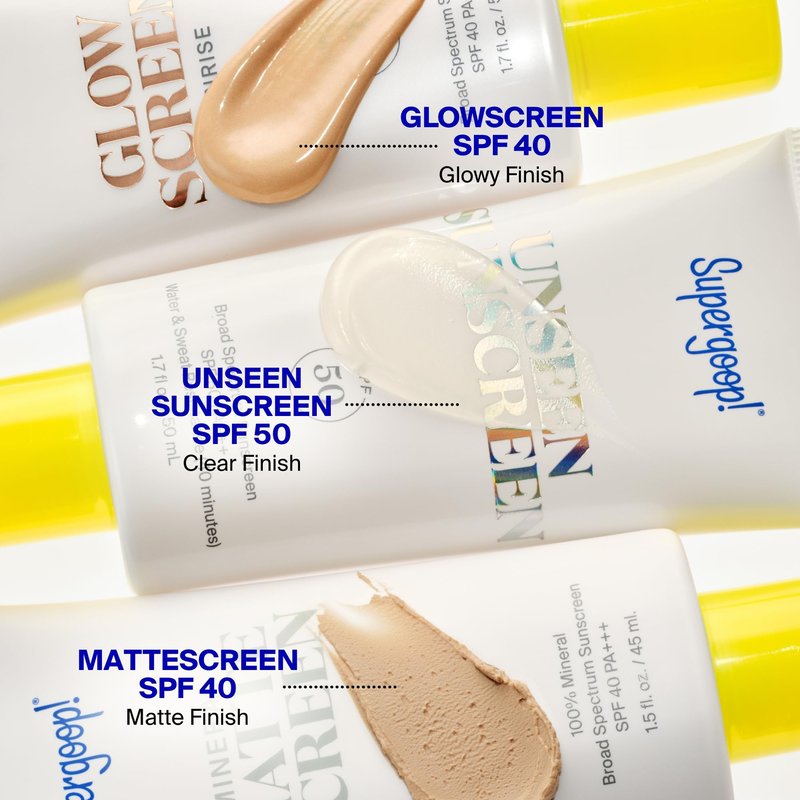 Supergoop! Glowscreen SPF 40, Sunrise (Champagne Glow) - 20 mL, 2 Pack - Glowy Primer + Broad Spectrum Tinted Sunscreen - Helps Filter Blue Light - Hydration - Hyaluronic Acid & Vitamin B5