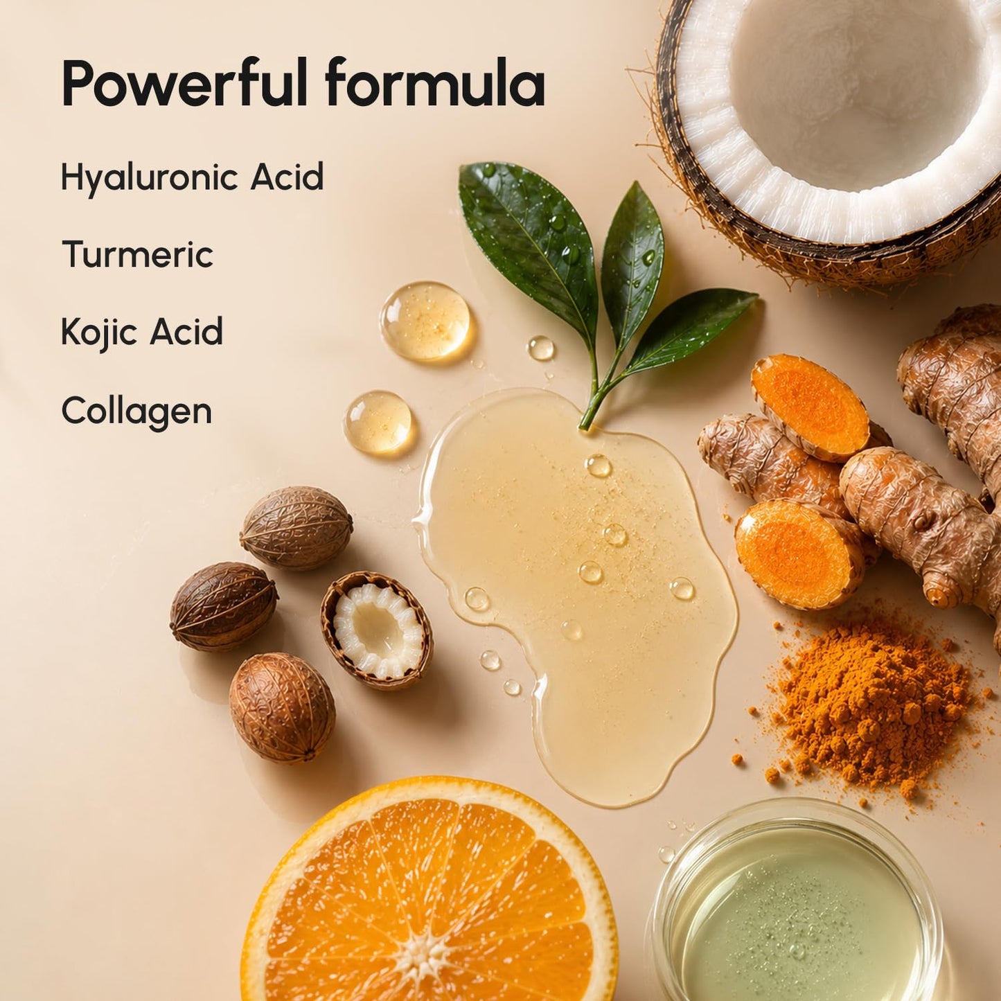 MAREE Kojic Acid Soap & Scrub - Brightening Kojic Acid and Turmeric Soap for Dark Spot and Hyperpigmentation - Dark Spot Remover for Face & Body Wash - Acido Kojico Cream Bar Soaps