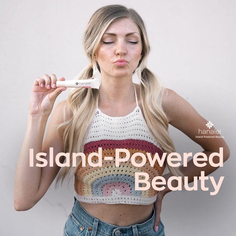 Hanalei Lip Treatment: Moisturizer, Conditioner and Dry Lip Repair with Kukui Oil, Shea Butter, Agave and Grapeseed Oil