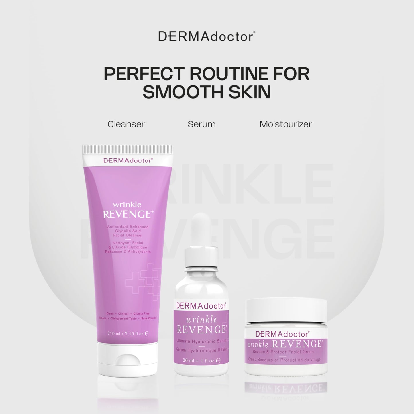 DERMAdoctor Glycolic Acid Face Wash – Exfoliating Face Wash with Antioxidants, Dermatologist Formulated Anti-Aging Facial Cleanser for Fine Lines, Wrinkles, Dullness, Uneven Skin Tone & Enlarged Pores