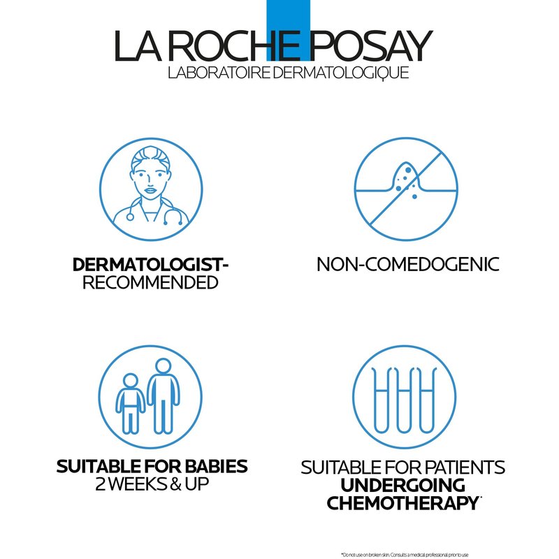 La Roche-Posay Lipikar AP+ Gentle Foaming Cleansing Oil, Gentle Oil Cleanser for Face and Body Formulated with Niacinamide, Long-Lasting 24-hour Hydration, Fragrance-Free & Soap Free, 200ml