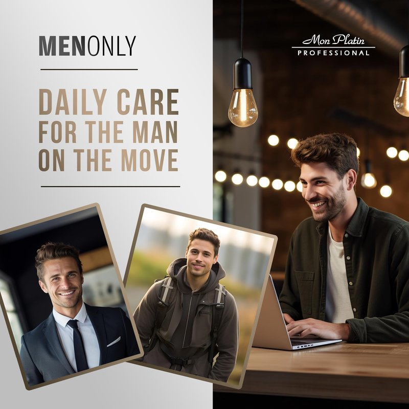 Mon Platin Men’s Daily Shampoo – Black Caviar & Jojoba Extracts – Anti-Dandruff, Volumizing & Refreshing – 400ml