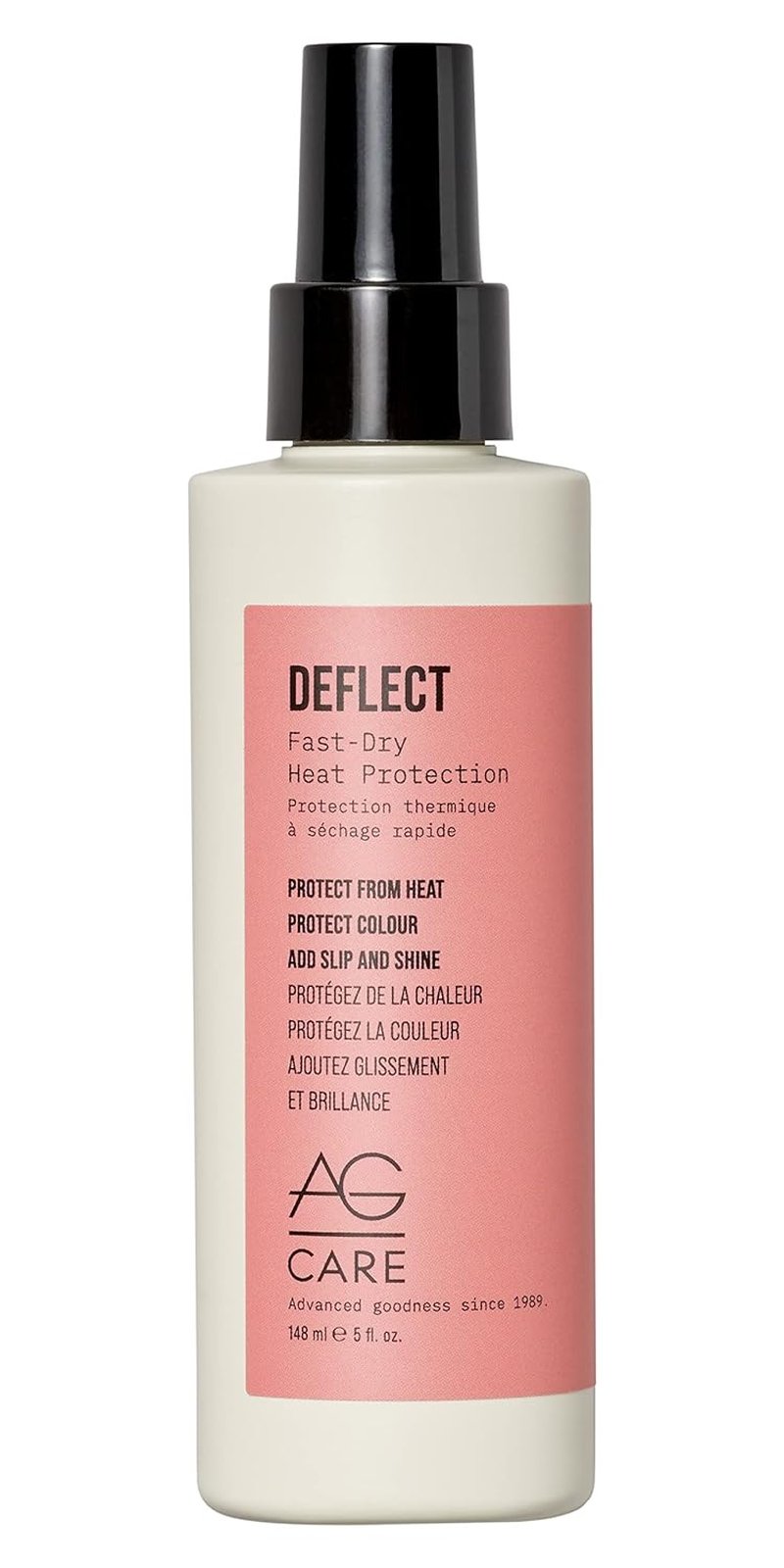 AG Care Fast-Dry Heat Protection Spray - 5 Fl Oz | Ideal for All Hair Types