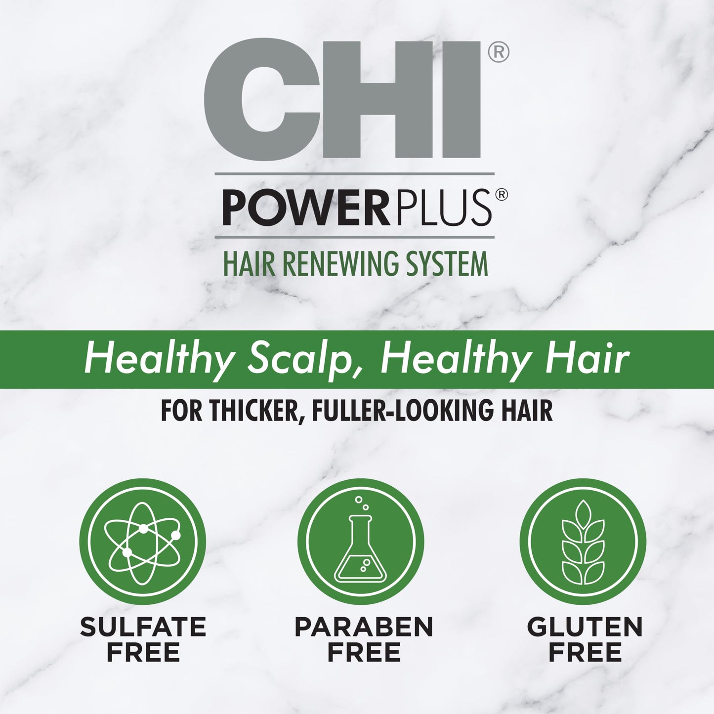 CHI PowerPlus Revitalizing Hair Treatment, Relieves Tightness & Dryness, Made With Botanicals & Vitamins to Nourish, Balance & Stimulate Scalp, 3 Oz