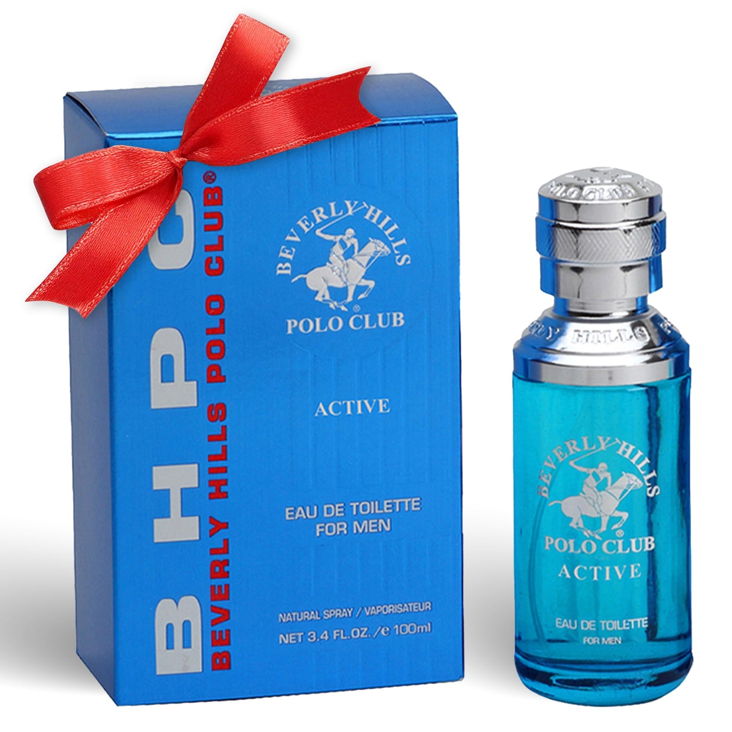 Beverly Hills Polo Club Eau De Toilette Spray - ‘Classic’ Cologne Eau De Toilette - Fresh, Woody Fragrance