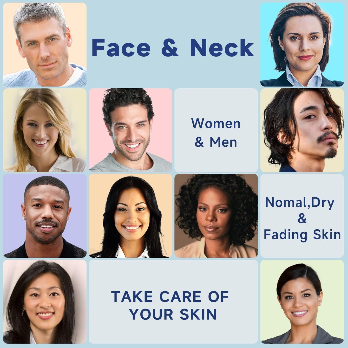 Ragkun Retinol Cream for Face, Collagen Neck Creams for Tightening and Firming, Anti Aging Day & Night Facial Moisturizer for Women & Men, Instant Face Lift Wrinkle Cream 3.4 fl. oz.