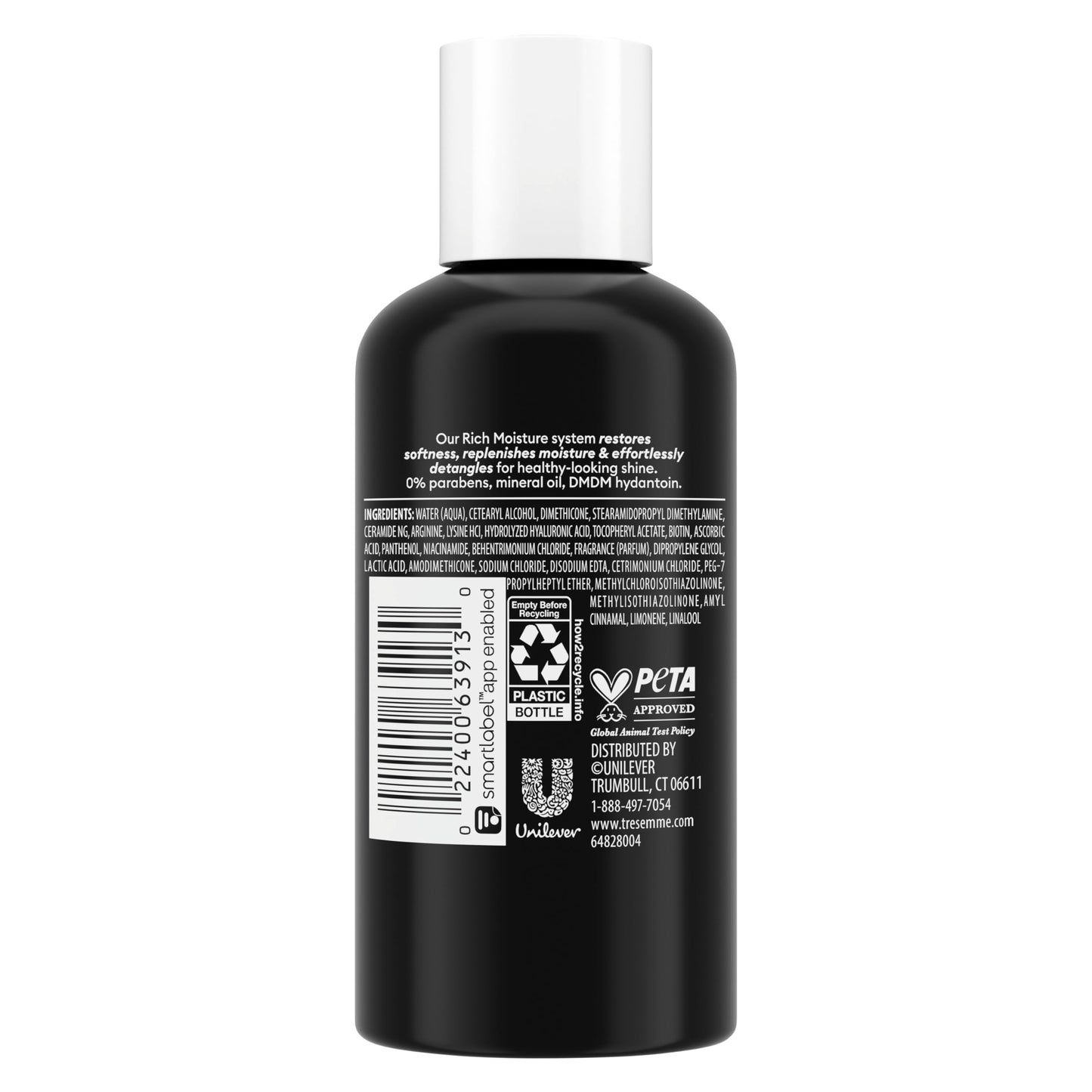 TRESemmé Rich Moisture Hydrating Conditioner 12 Count for Dry Hair Formulated With Pro Style Technology 3 oz Fl Oz