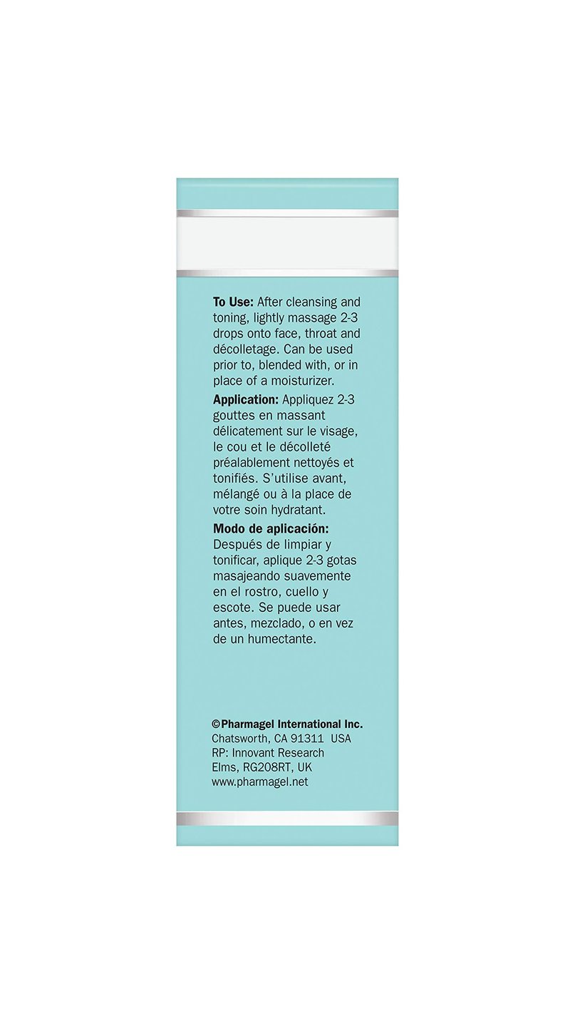 Pharmagel Nourish Facial Oil | Anti Aging Face Oil with 12 Exotic Oils including Avocado and Rosemary Seed | Dry Skin Relief | 1.0 fl. oz.