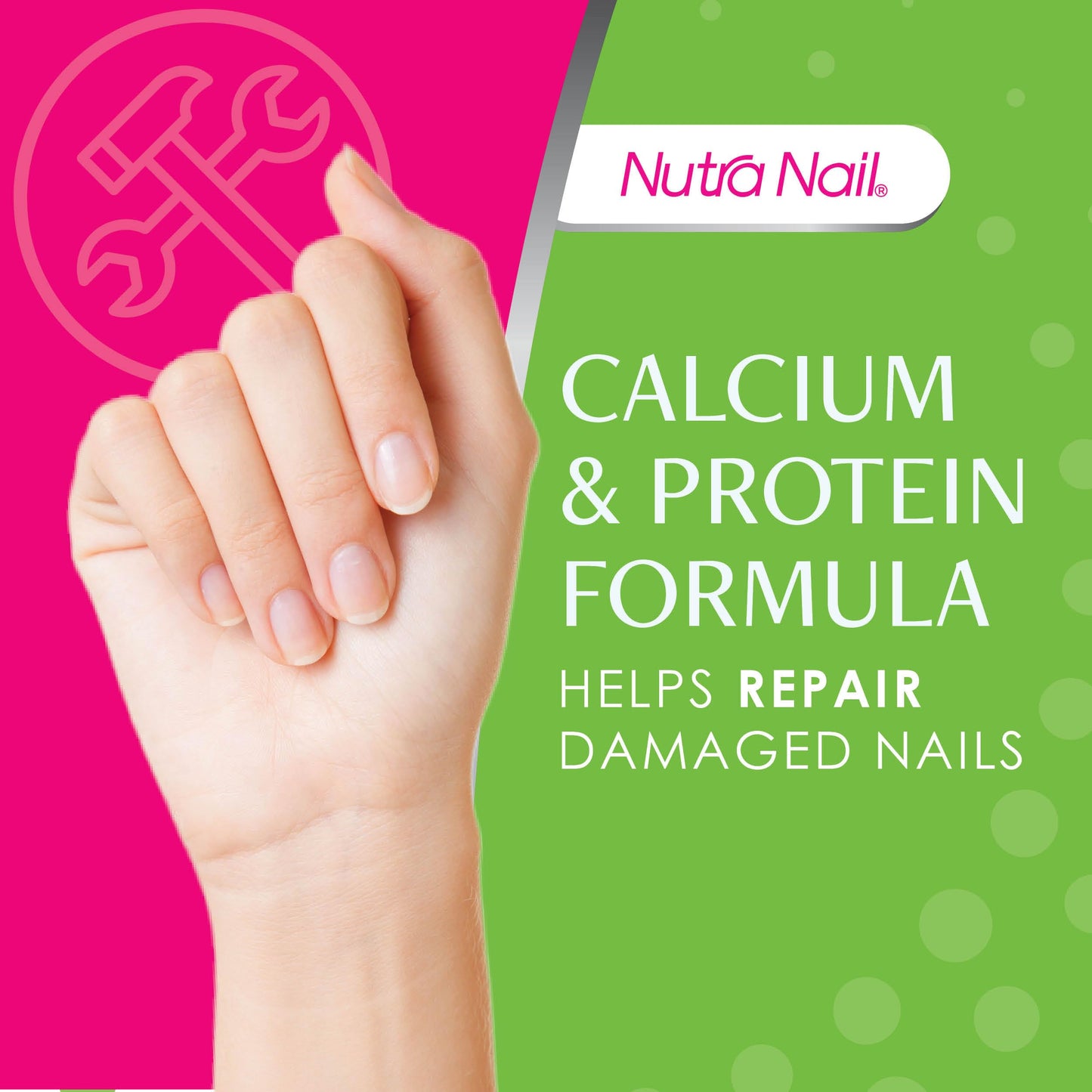 Nutra Nail 5 to 7 Day Growth Treatment - Fast Keratin Nail Strengthener Repair Serum Formula