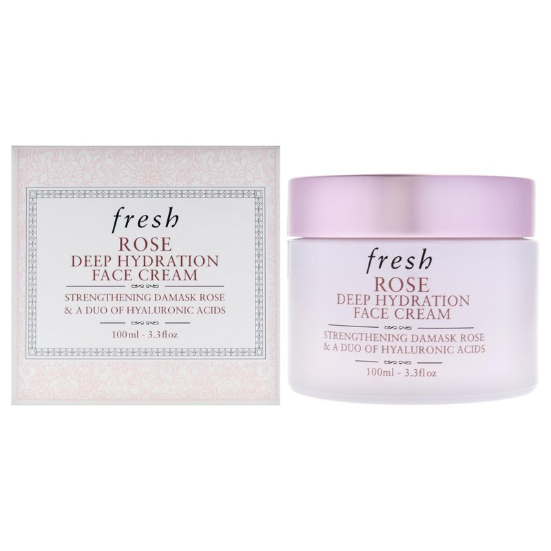 Rose Deep Hydration Face Cream by Fresh for Women - 3.3 oz Cream