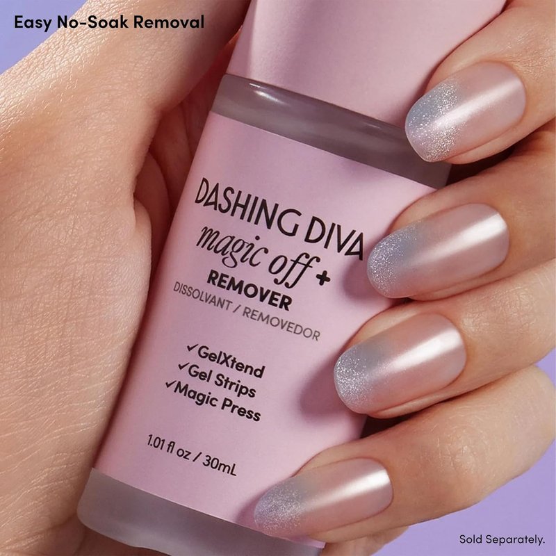 Dashing Diva Magic Press Nail Bundle | Fairytale Collection - Square Shape Press-On Nails - 2 Sets, Long-Lasting Gel