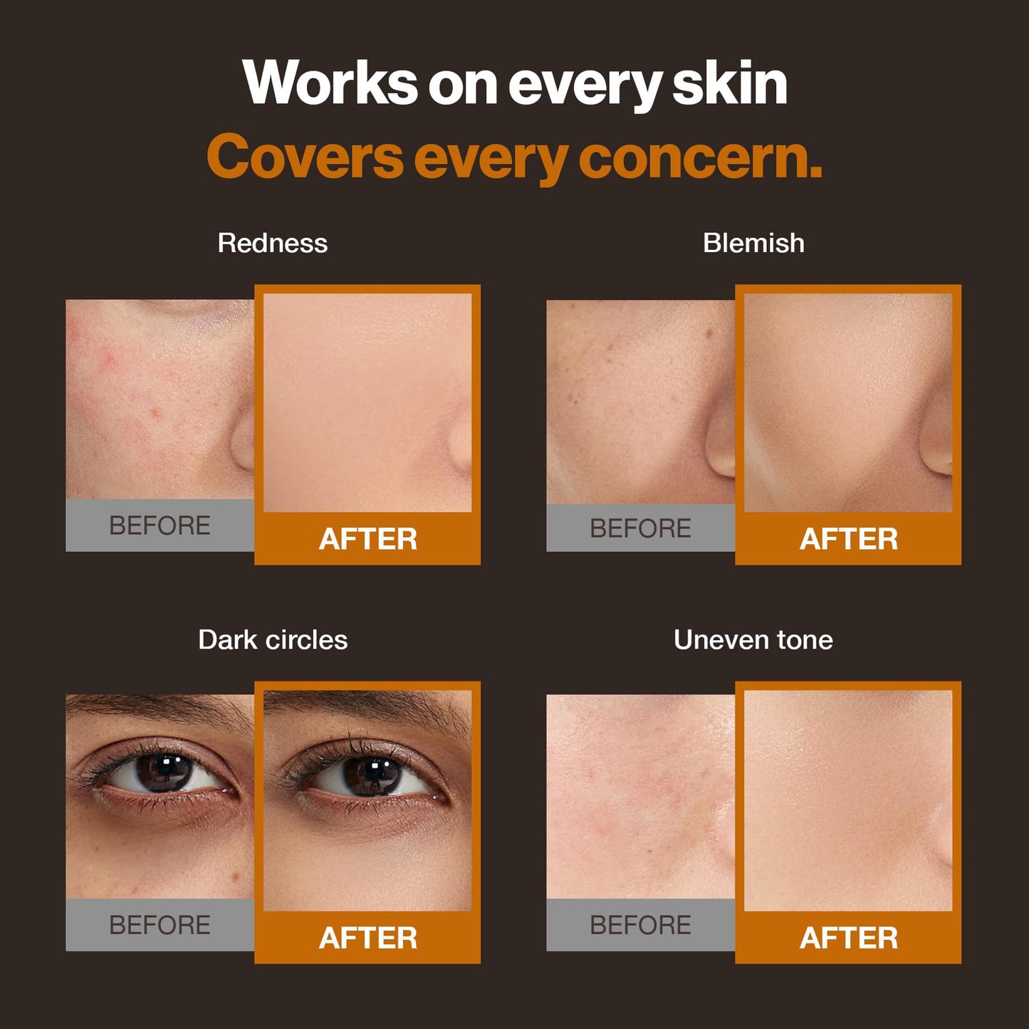 OBgE Natural Cover Foundation #25 (Sand, 0.5oz) - Stick Foundation with Brush for Flawless Skin Tone Correction and Coverage. Long-Lasting Wear for Daily Use.