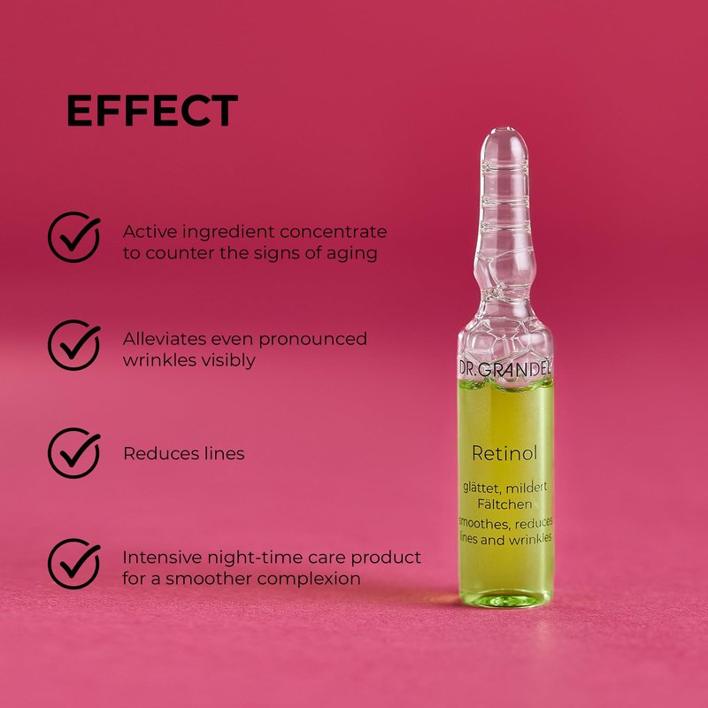 DR. GRANDEL Retinol Ampoules I smoothing, refining, regenerating ampoule against the signs of time