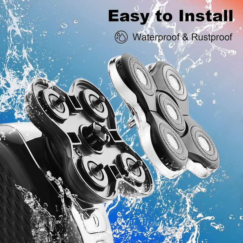 2PACK XR7000 Balder Pro Replacement Head Compatible with Remington Balder Pro Head Shaver Model XR7000/XR1500/XR1501