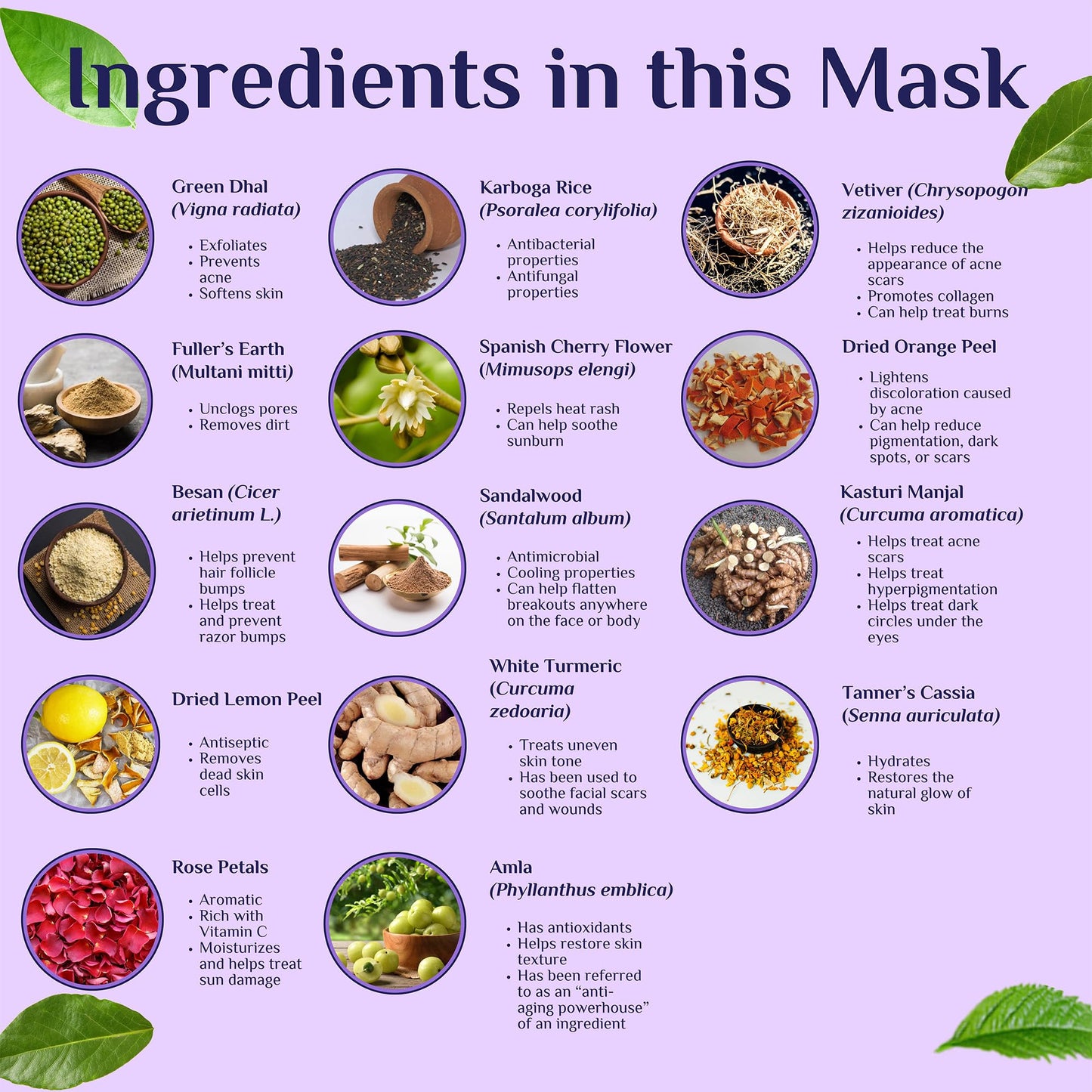 Jeevie Premium Nourishing Facial Mask – All-in-One Brightening, Hydrating, and Clarifying Mask for Balanced Radiance, 100g