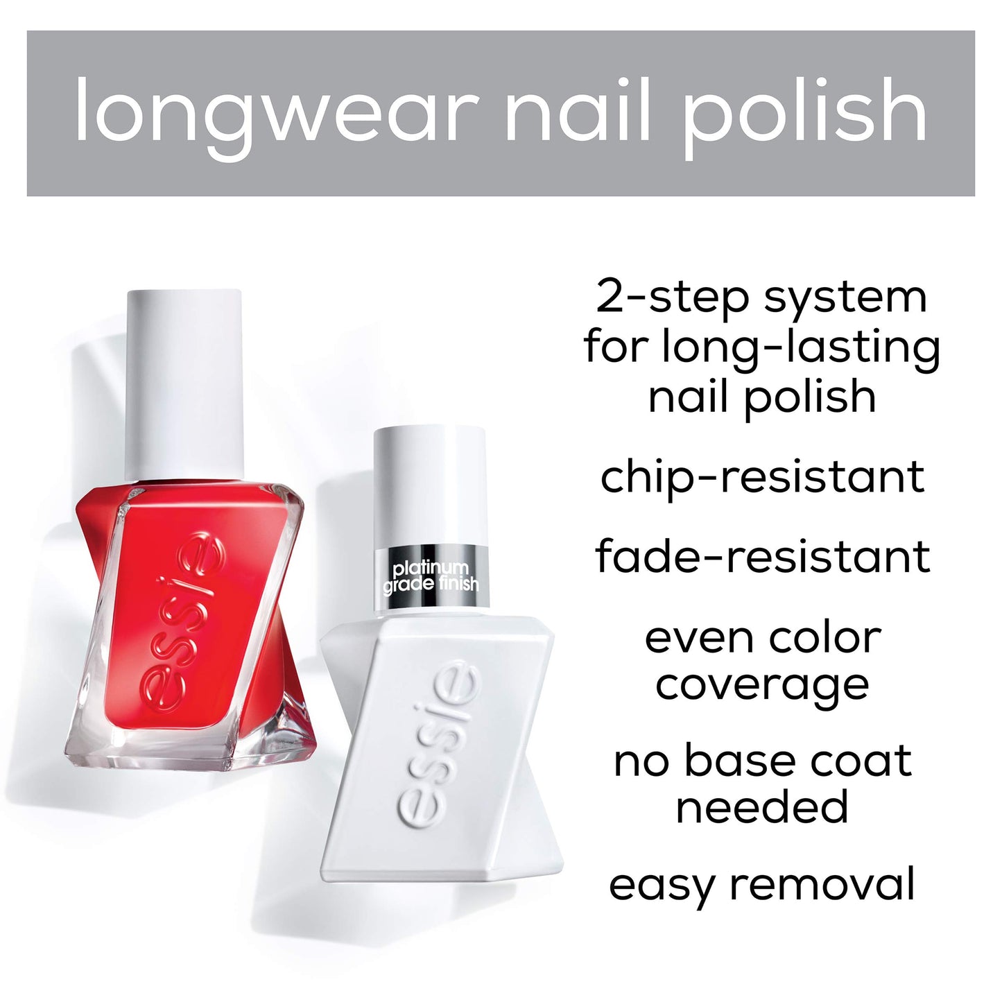 essie Gel Couture 2-Step Longwear Nail Polish, Sunrush Metals Collection, Sun-Day Style, 0.46 fl. oz.