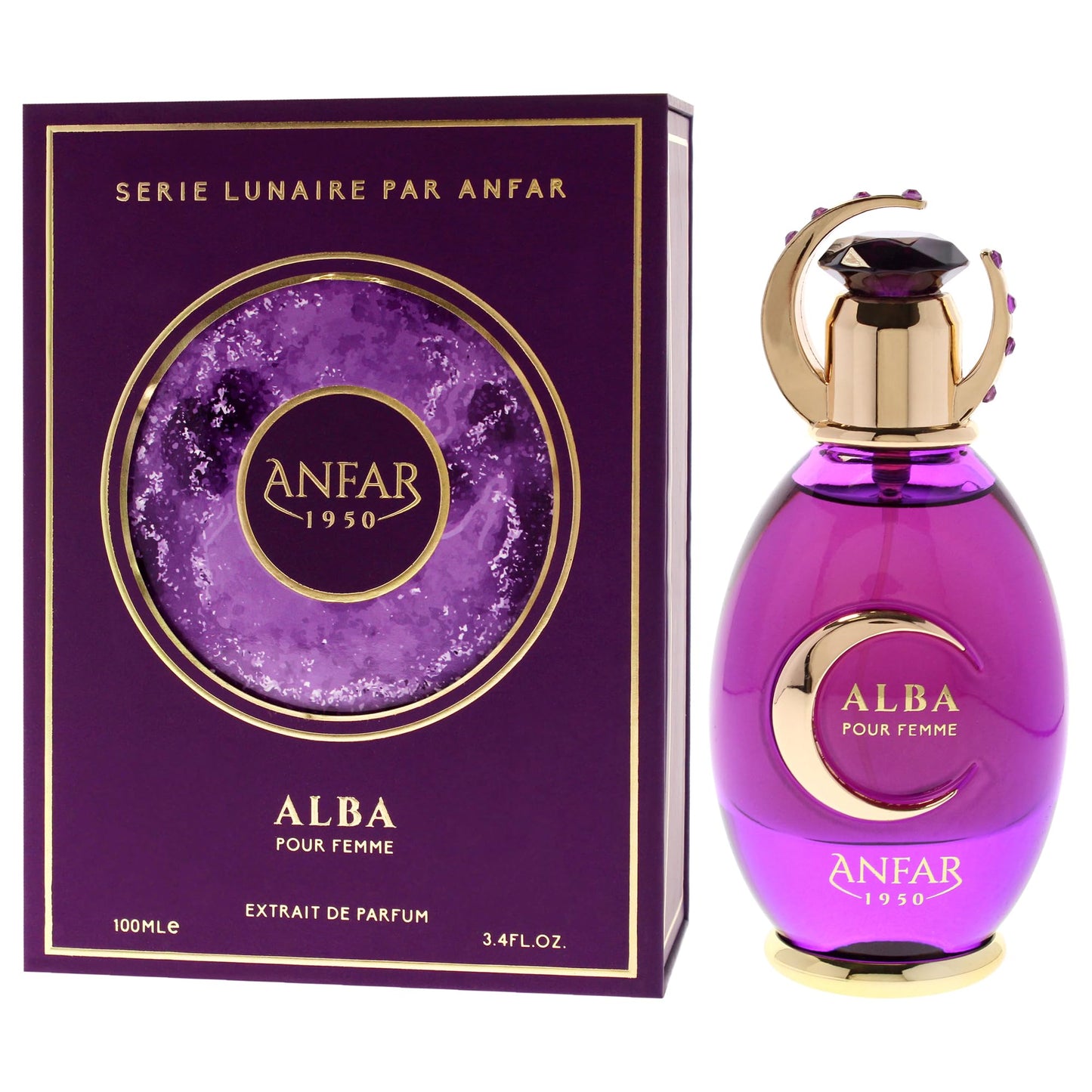 Alba by Anfar for Women - 3.4 oz Extrait De Parfum Spray