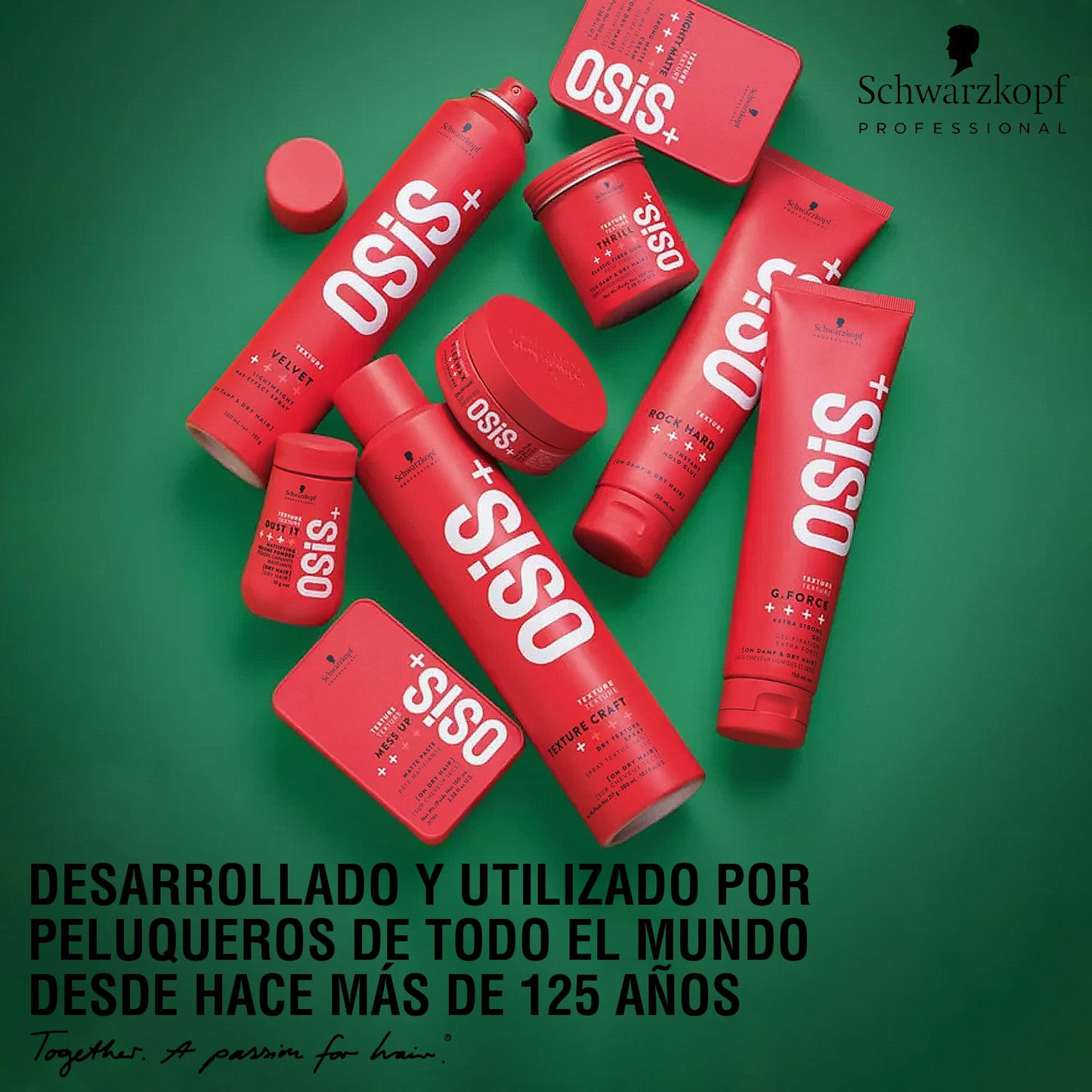 OSiS+ Dust It - Mattifying and Texturizing Volume Powder – Long-Lasting Hold, Strong Control and Separation for Different Hair Styles