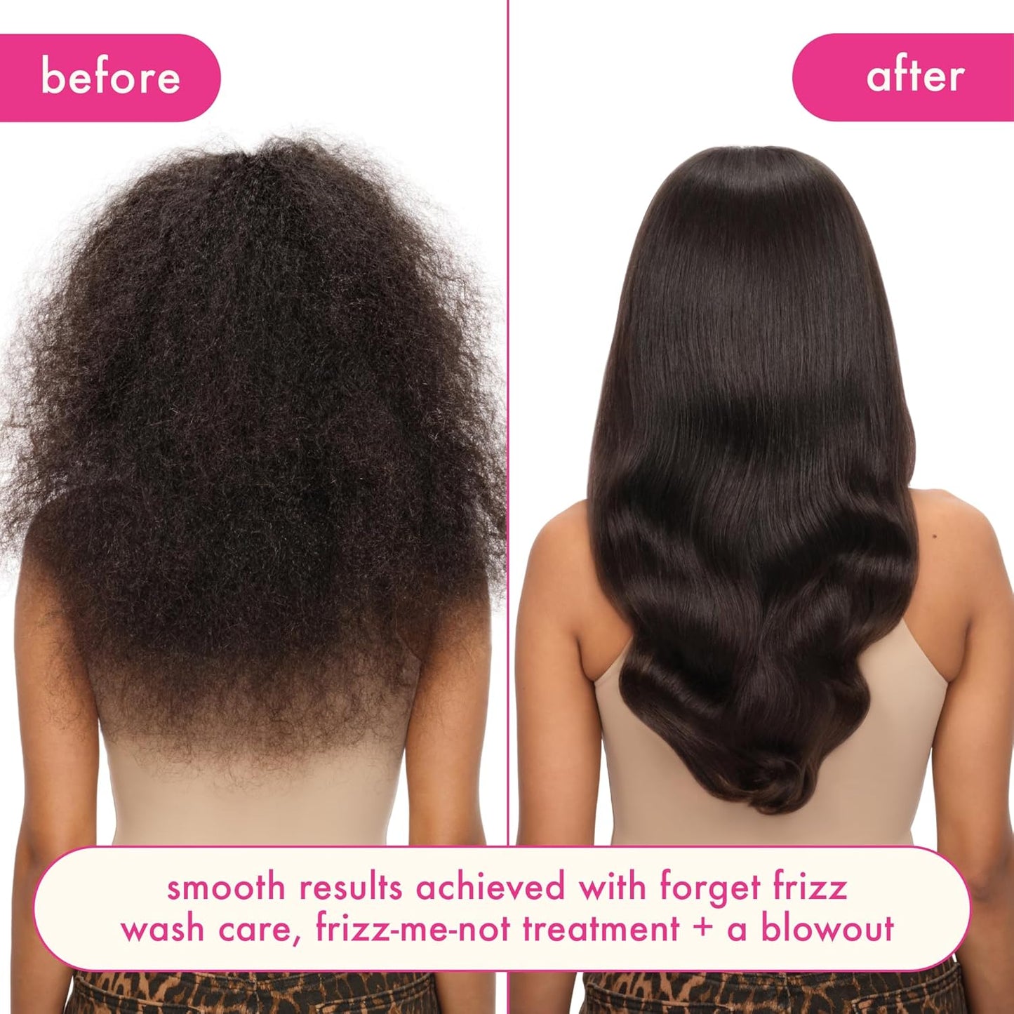 Amika Frizz-Me-Not Hydrating Anti-Frizz Treatment - Lightweight Spray for Medium to Thick Hair Types 2A-4C | Humidity & Heat Protection