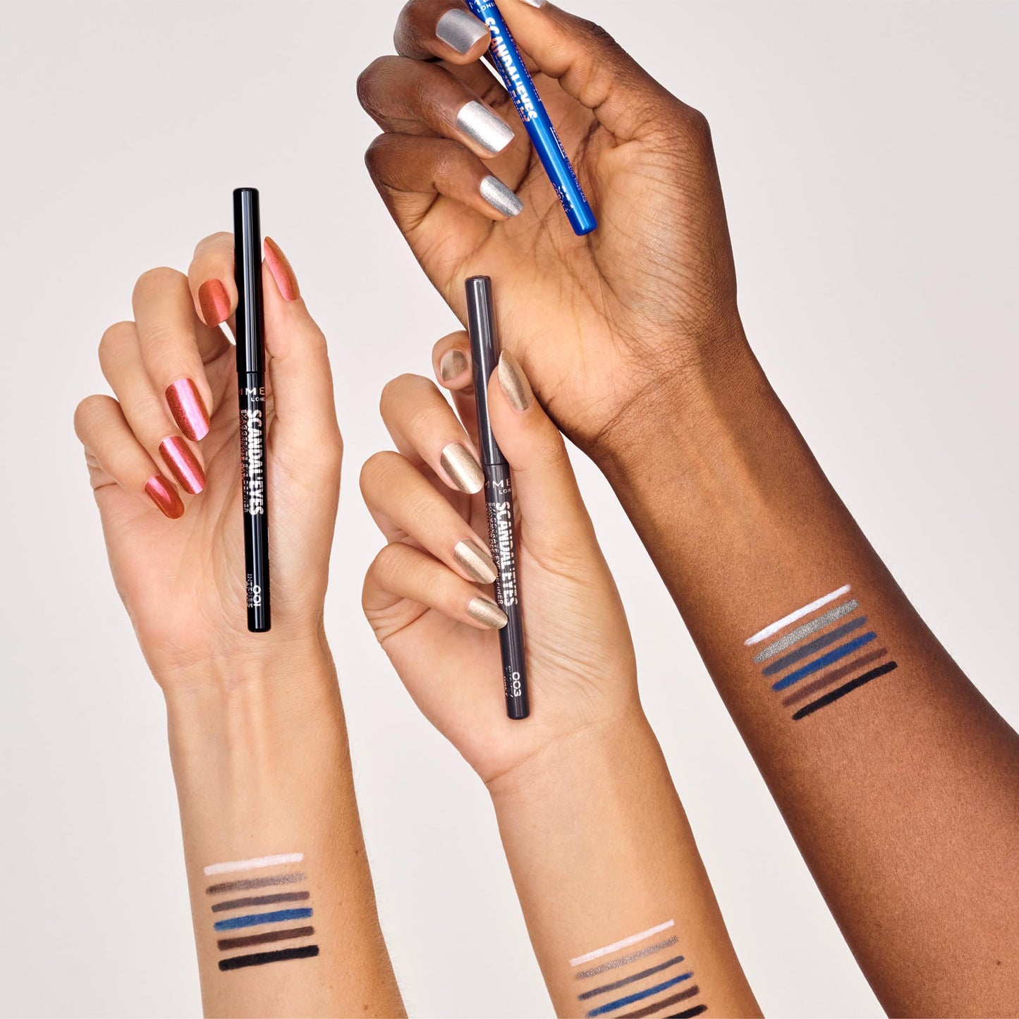 Rimmel Scandaleyes Exaggerate Eye Definer, 003 Smokey Grey, 0.35g