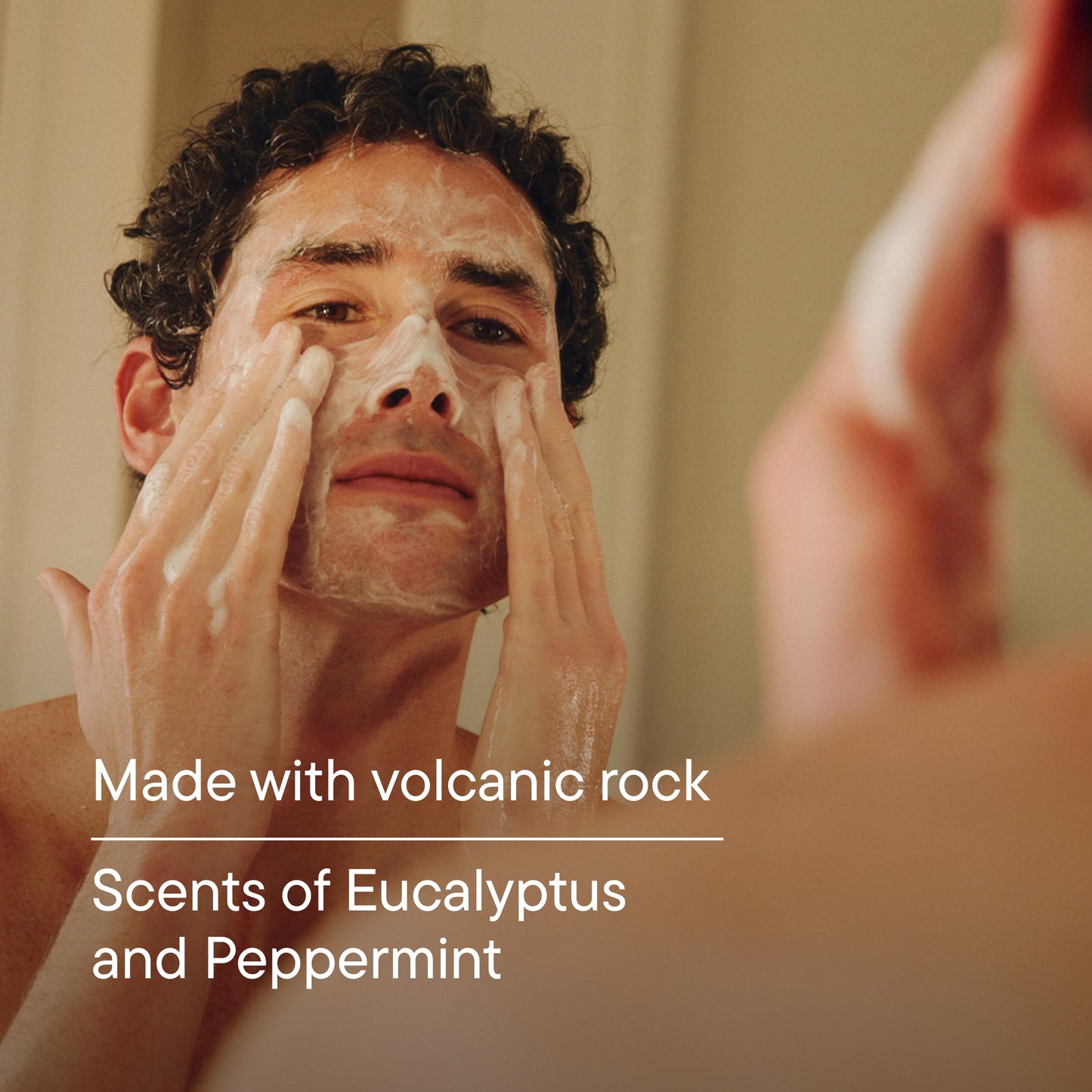 Harry's Face Wash for Men, Gentle Formula with Volcanic Rock Natural Exfoliant, Dermatologist Tested