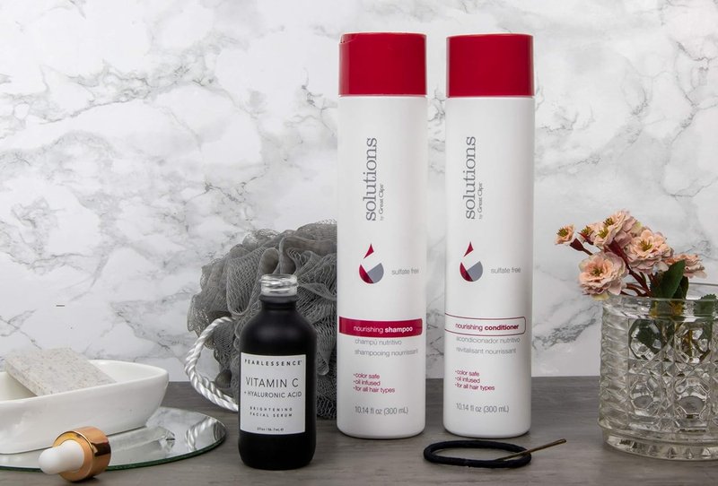 Nourishing Shampoo with Argan Oil - Sulfate & Paraben Free | 10oz | Moisturizes & Restores Shine