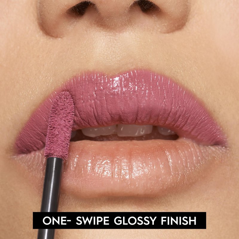 Urban Decay Vice Lip Bond Glossy Longwear Liquid Lipstick (Luv Ya Backtalk - Medium Warm Mauve Pink), Transfer-proof, Smudge-proof, Up to 16HR Wear, Vegan, Cruelty-free - 0.14 fl oz