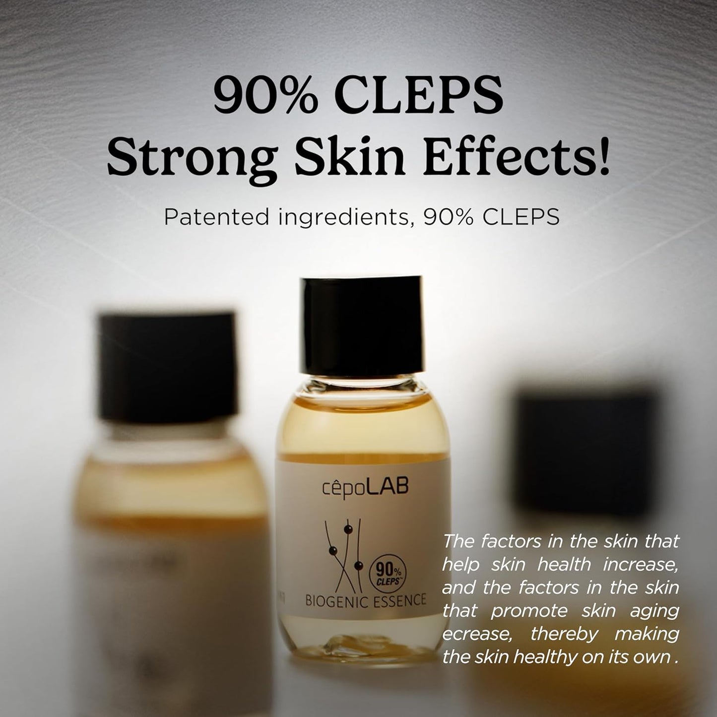 Biogenic Essence Hydrating Face Serum - 90% CLEPS® for Dull, Dehydrated Skin | 1.01 fl. oz.