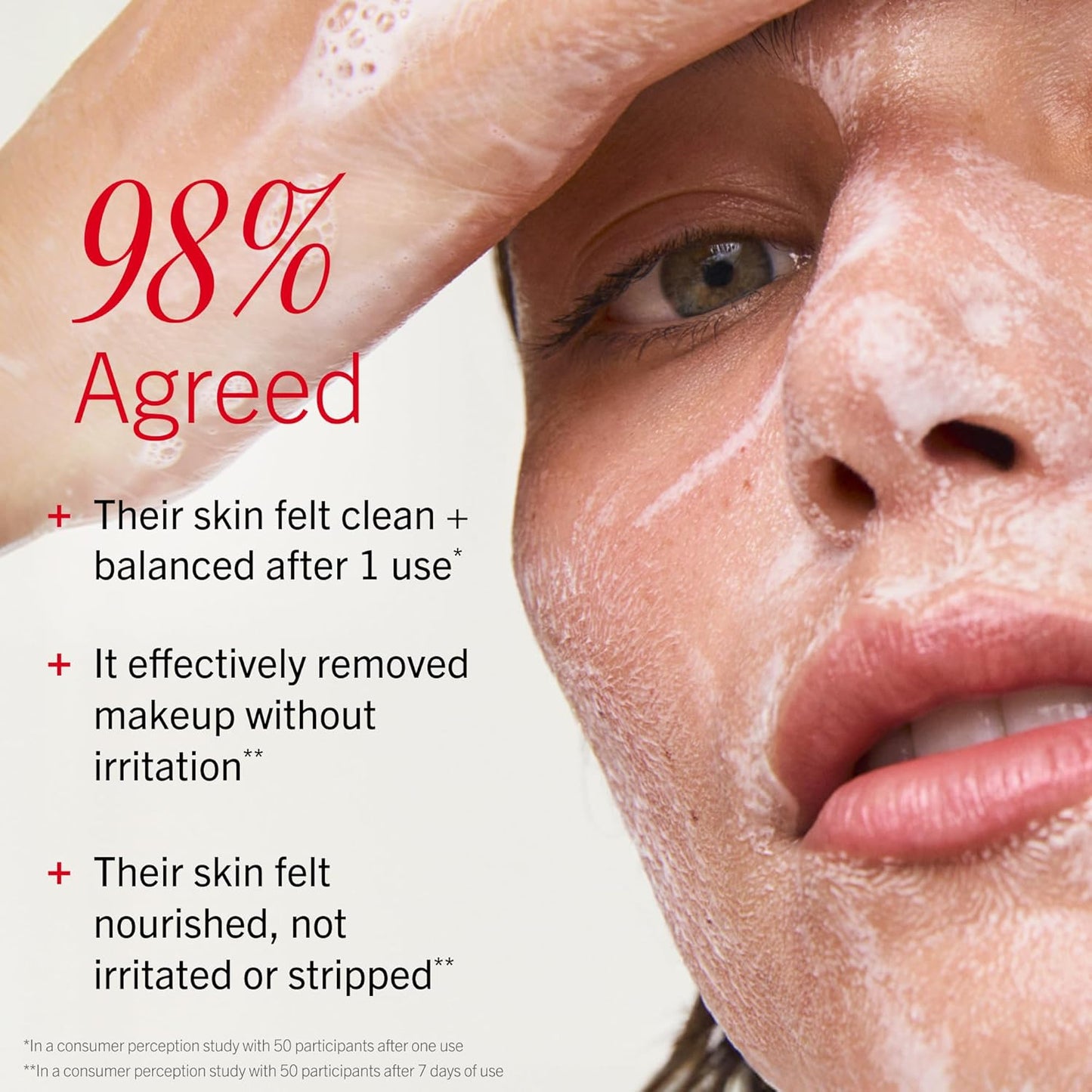 First Aid Beauty Ultra Gentle Facial Cleanser - Makeup Removing Cream-to-Foam Wash for Sensitive & Acne-Prone Skin
