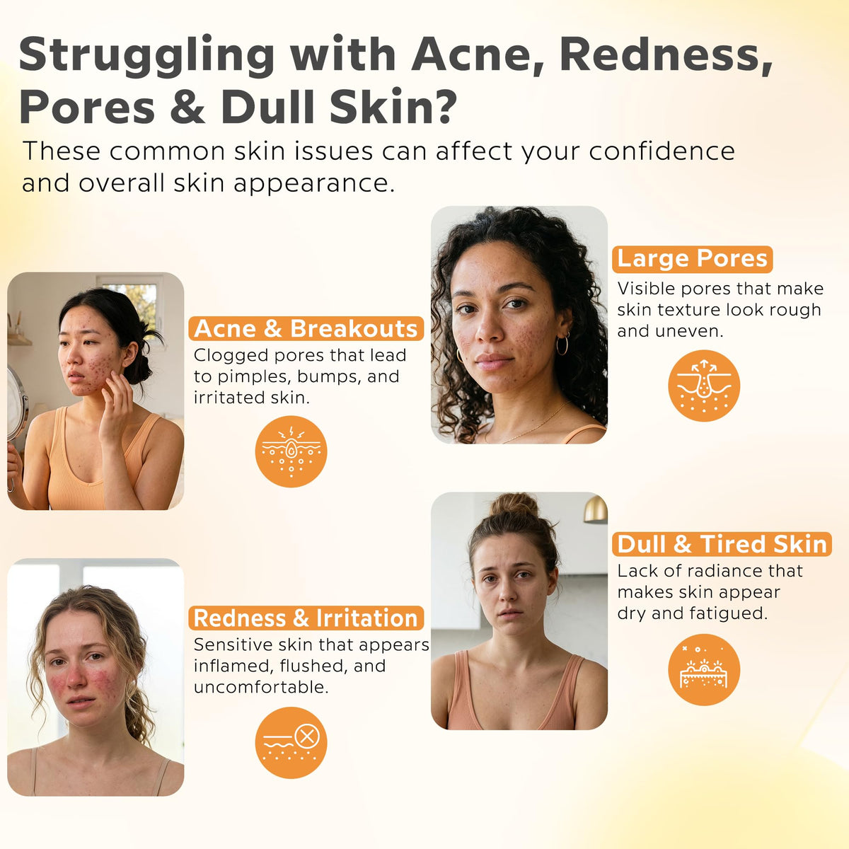 Dermacyl Vitamin C Serum for Face - Peptides c Total Package Serum with Hyaluronic Acid - All-in-One Vitamin Formula for Anti Aging, Hydration, Firms, Lifts, Targets Age spots - Fine Lines & Wrinkles