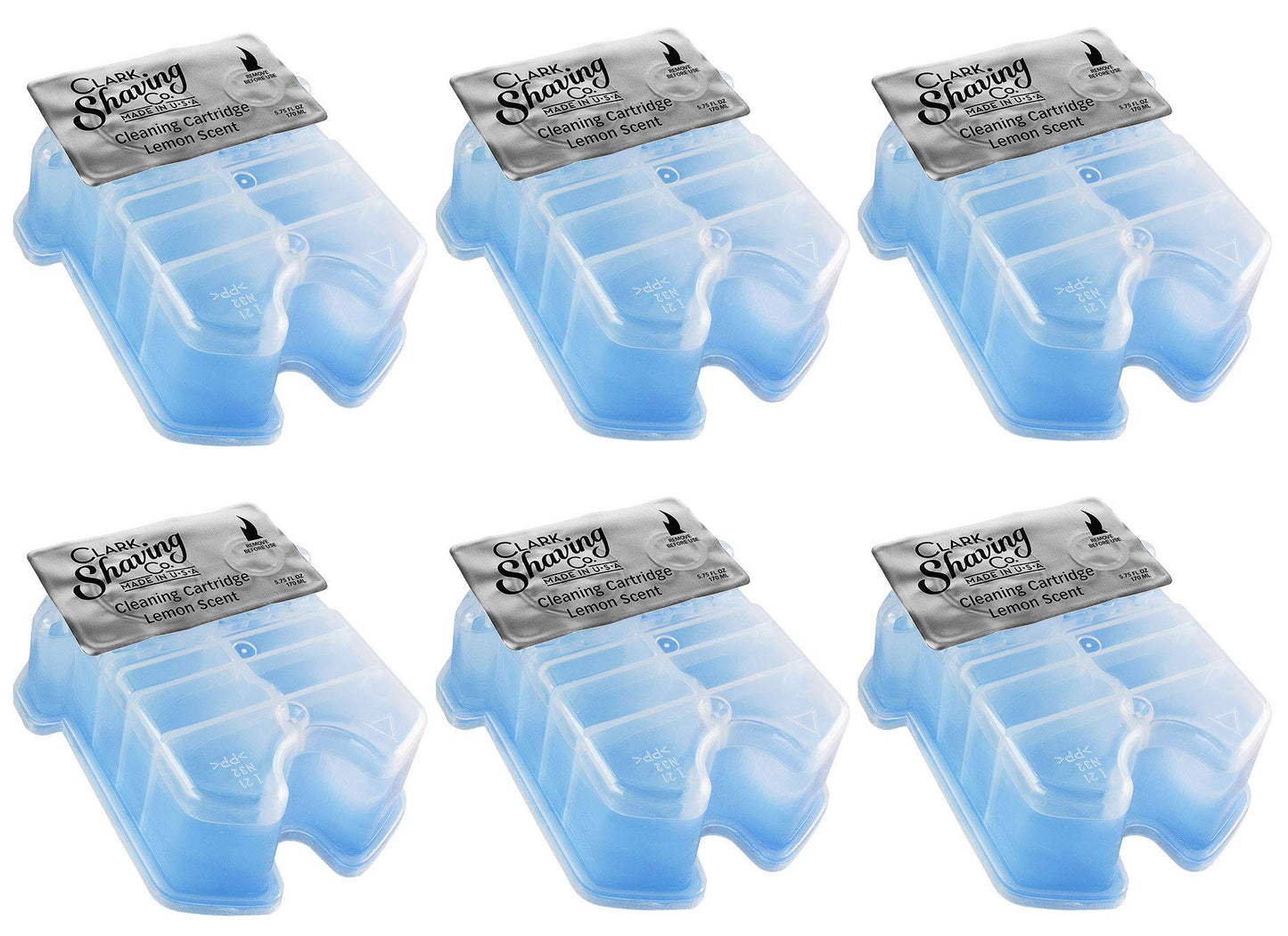Clark Shaving Co. Refill Cartridges for Braun Clean & Renew CCR (6-Pack)