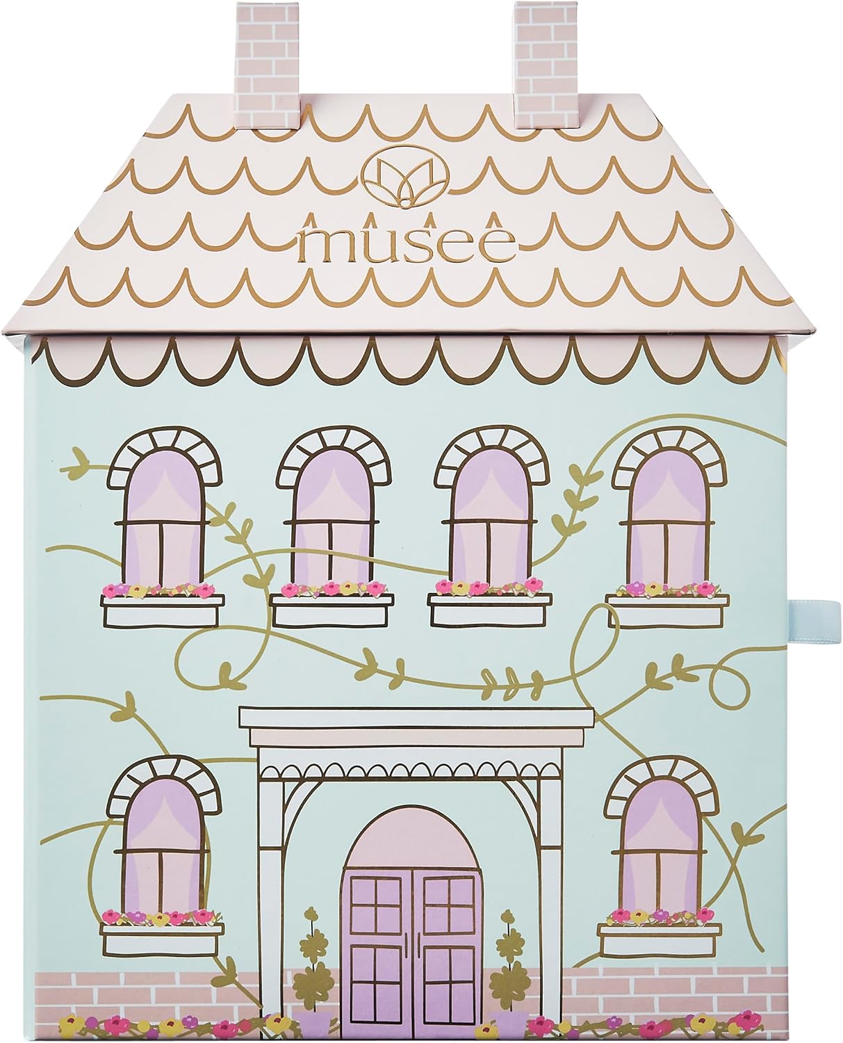 Musee Dollhouse Bath Balm Set - 4x8oz Handmade Bath Bombs | Cruelty-Free & Kid-Friendly Bubble Bath
