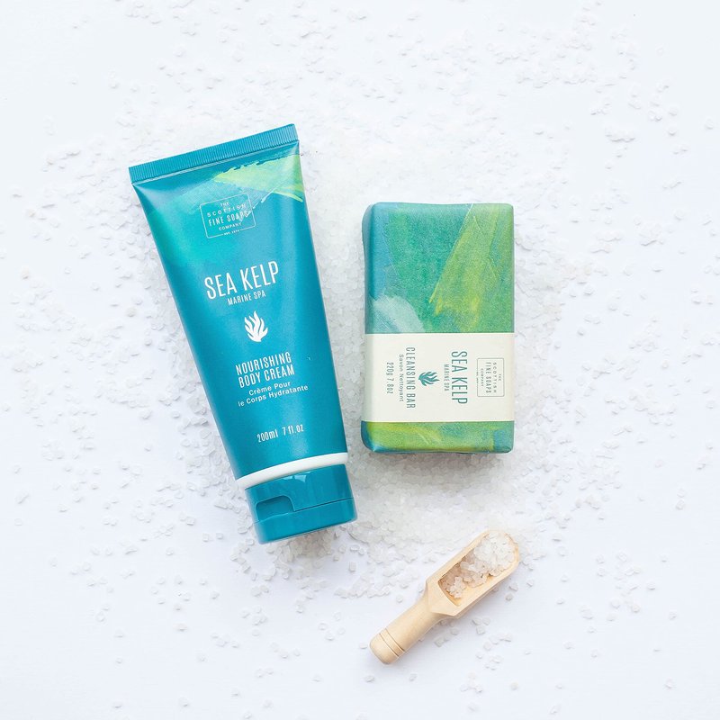 Nourishing Body Cream with Sea Kelp by The Scottish Fine Soaps Company