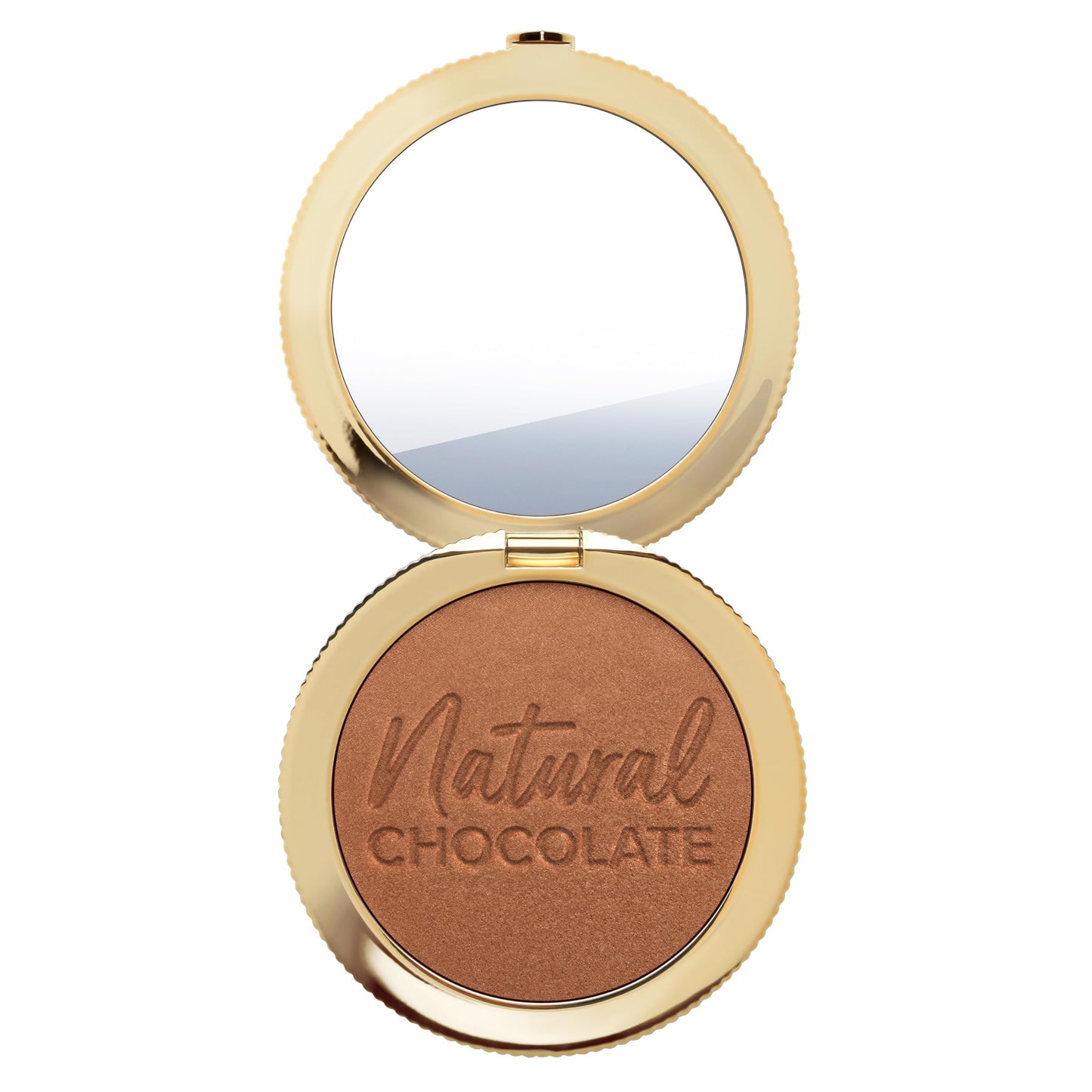 Too Faced Natural Chocolate Bronzer | Sheer-to-Medium Coverage with Natural Finish + Sun Kissed Glow, 0.31 Ounce, Caramel Cocoa