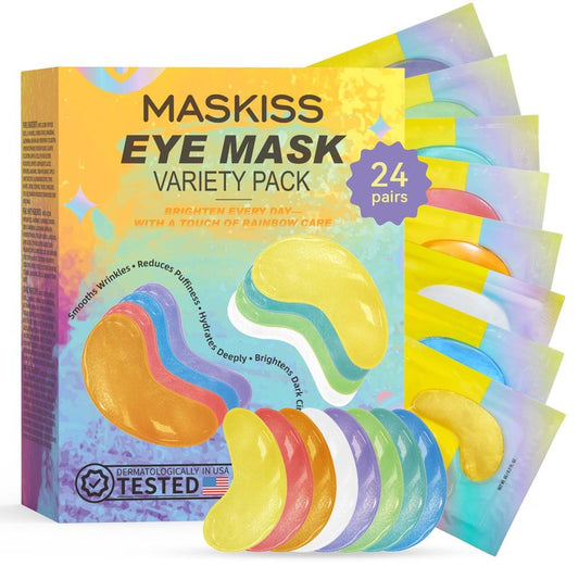 Maskiss Under Eye Patches, eye mask, Collagen Skin Care Products, Eye Patches for Puffy Eyes, eye masks for dark circles and puffiness