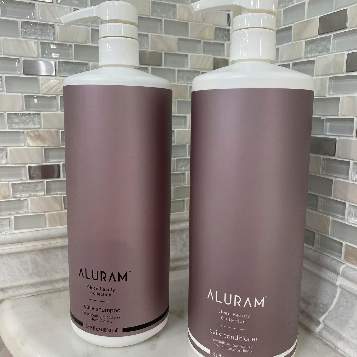 ALURAM Coconut Water Daily Conditioner for Men and Women, Clean Hydration and Shine for All Hair Types, 33.8 Fl Oz