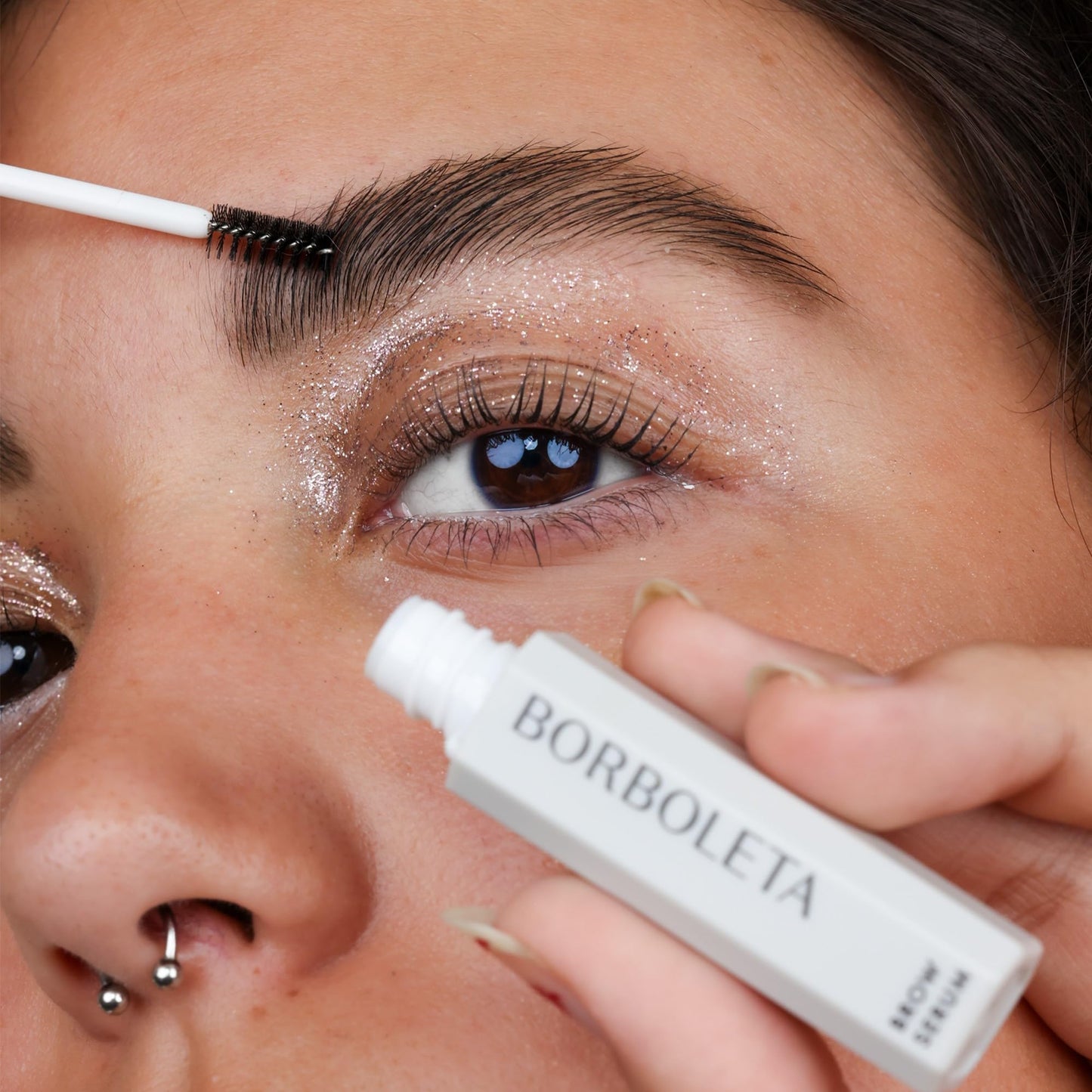 Borboleta Brow Serum, Eyebrow Serum for Thicker, Fuller Looking Brows